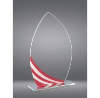 Trofeo cristal personalizado barato 1075