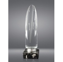 Trofeo cristal grabado alta calidad 1029
