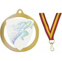 Medallas deportivas de oro