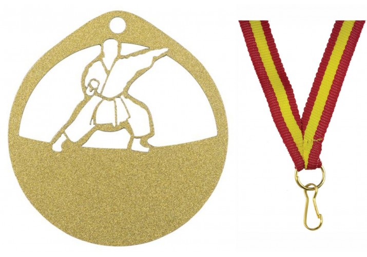 Medallas judo-karate