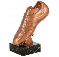 Trofeo bota de bronce fútbol