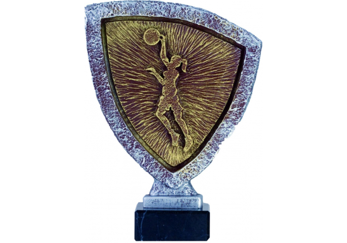 Trofeo baloncesto femenino piedra