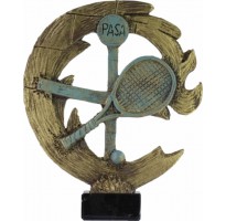 Trofeos frontón frontenis dorados