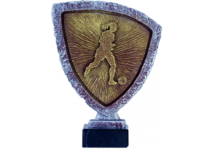 Trofeo fútbol femenino piedra