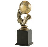 Trofeos fútbol pequeños bota balón oro