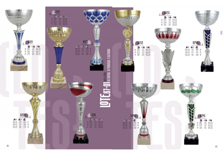 Pack de 30 trofeos baratos copas deportivas Pack de 30 trofeos baratos copas deportivas