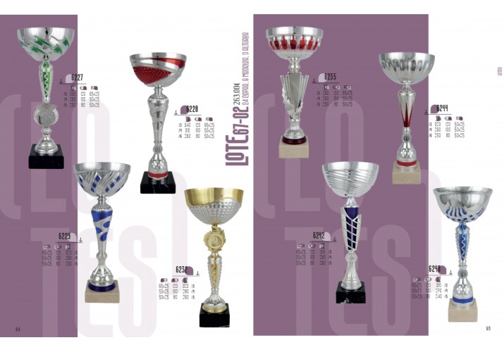 Pack de 24 trofeos baratos copas deportivas Pack de 24 trofeos baratos copas deportivas