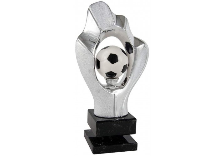 Trofeo fútbol de cerámica grande