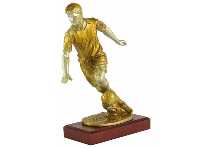 Trofeo fútbol grabado futbolista dorado Trofeo fútbol grabado futbolista dorado