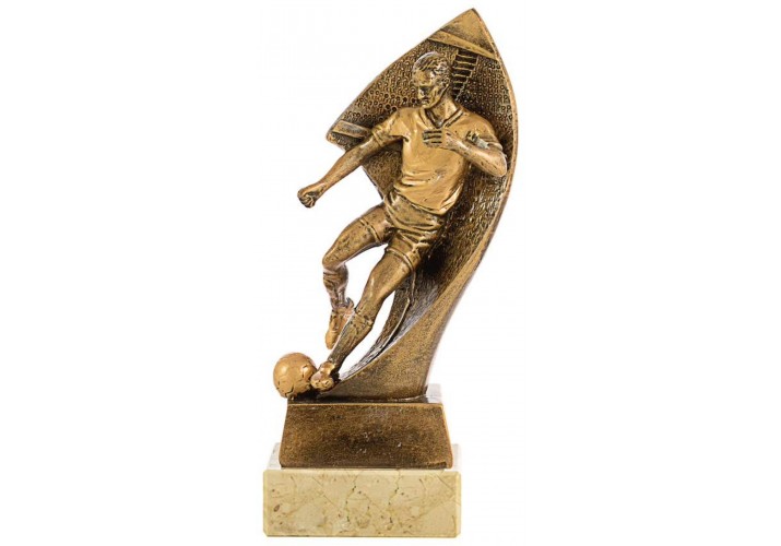 Trofeo fútbol grabado futbolista resina dorado Trofeo fútbol grabado futbolista resina dorado