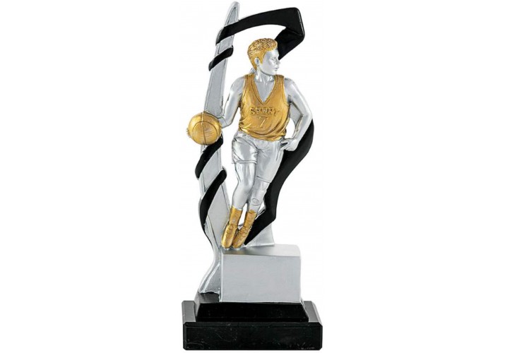 Trofeo baloncesto color Trofeo baloncesto color