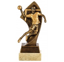 Trofeos balonmano dorados pequeños