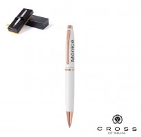 Bolígrafo Metal Blanco PERSONALIZADO