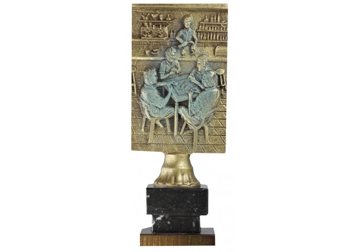 Trofeos de cartas mesa bar