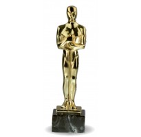 Estatuilla OSCAR cine trofeo premio Grabado