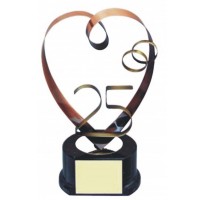 Figura Bodas de Plata regalo 25 aniversario