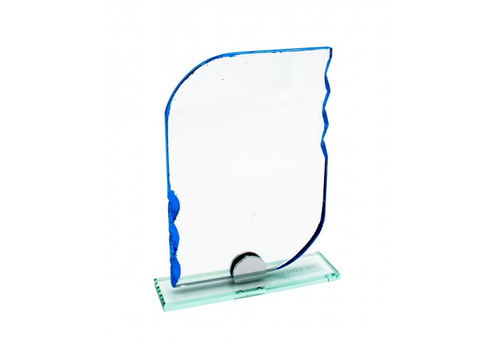 Regalo cristal grabado con dedicatoria Z-24-4406 azul Regalo cristal grabado con dedicatoria Z-24-4406 azul