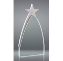 Cristal grabado Alta Calidad premio cristal estrella 2060