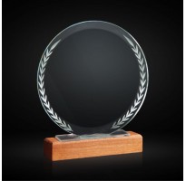 Pemio cristal conmemorativo grabado alta calidad 6029