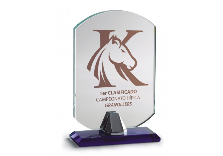 Cristal personalizado premios campeonatos alta calidad Z-24-4419