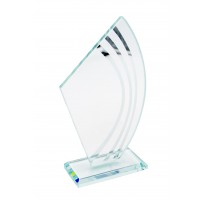 Premio regalo empresa asociación cristal grabado Z-24-4436