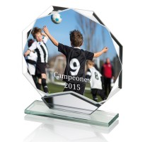 Premio cristal personalizado FS-121-1674 regalo equipo fútbol