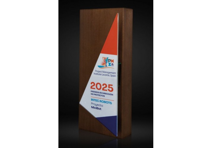Trofeo personalizado premio madera 6100 Trofeo personalizado premio madera 6100