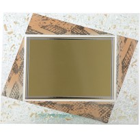 Placa de homenaje EN CRISTAL grabada 97009